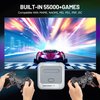 Kinhank Super Console X Pro,128G Retro Video Game Consoles with 55,000+ Games,Emulators Console Andriod TV 7.1& Game Systems for 4K TV HD/AV Output, 2 Wireless Controllers,Gift for Men