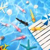 Geetery 12 Pcs Mini Adorable Axolotl Toy Axolotl Gifts Axolotl Party Favors Tiny Axolotl Fidget Soft Vinyl Axolotl Figurine for Axolotl Birthday Party Amphibiously Decorations