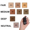 Cream Bronzer Stick, Multi-use Contour Stick for Face Shaping, Matte Finish Beauty Wand for Sculpt the Face, Easy to Apply, Longwear, Waterproof, Buildable and Blendable Color (#13, 1PC)