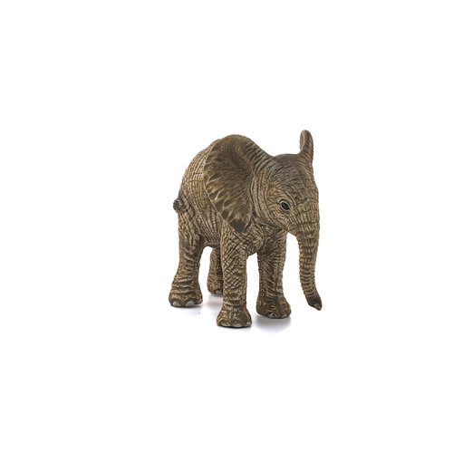 Schleich Wild Life, Animal Figurine, Animal Toys for Boys and Girls 3-8 years old, African Elephant Calf, Ages 3+