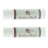 Lip Balm (Pack of 2) - Moisturizing Solution for Dry, Chapped Lips - Smooth, Soothing Salve of Shea Butter, Bees Wax, Sweet Almond Oil, Vitamin E, Pure Essential Oils (Healing Blend)