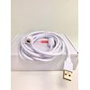 OMNIHIL White 8 Feet Long High Speed USB 2.0 Cable Compatible with HP ENVY 6455e All-in-One Printer