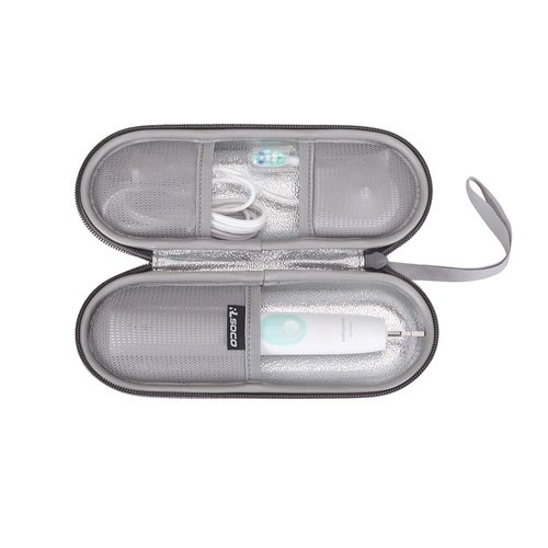 RLSOCO Hard Case for Philips Sonicare ProtectiveClean 4100/5100/6100/1100/6500/7500 Electric Toothbrush & Works with Oral-B Pro 1000 / Pro-Health/Pro 5000 / Pro 3000 / Pro 1500 Electric Toothbrush