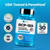 Healthbiotics BCP-159 Capsules - Cycle Support & Muscle Recovery & Post Workout Recovery & Joint Support Supplement & Nac Supplement Research Proven Quality 1000 mcg, 60 Oral Capsules, (1 Pack)