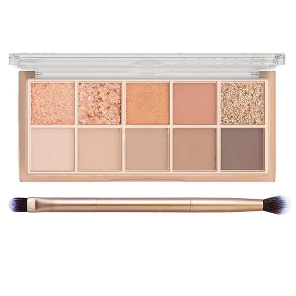 BestLand Matte Nudes Eye Shadow Palette - Ultra Pigmented Blendable and Long-Lasting Matte, Shimmer, and Metallic Finishes Eyeshadow with Brush - Eye Makeup for Smok, Natural and Bold Looks (Caramel Pumpkin)