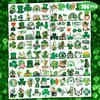 106 PCS Saints St. Patrick's Temporary Tattoos Sticker Saints St. Patrick's Day Irish Parade Day Birthday Party Decorations Supplies Favors Gifts Girls Boys Cute Tattoo School Rewads Shamrock Lucky