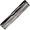 Kent 16T Fine and Wide Tooth Comb - Beard, Hair, Mustache, and Detangling Comb for Men and Women