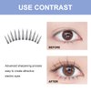HOSAILY Manga Lash Clusters 2 Styles Segmented Asian Eyelashes Natural Look DIY Eyelash Extensions Mixed Lengths Natural Individual Lash Clusters