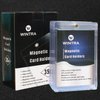WINTRA 10ct Magnetic Card Holder for Collectible Trading Cards, 35pt Card Case for Sports Cards, Cleaning Hard Plastic Card Protectors, Rigid Display Case for Baseball Cards (10 pcs)