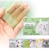 200 Sheets Oil Absorbing Sheets for Face, Makeup Blotting Paper Oil Blotting Sheets, Oil Blotting Sheets for Face Soft Oil Unisex Blotting Papers for Oily Care (Green tea+Bamboo charcoal)