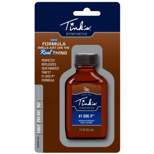 TINK'S #1 Doe-P Synthetic All-Season Deer Lure - 2 Ounces