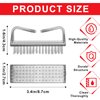 12Pcs Handle Grip Nail Brush, HOFASON Nail Brush for Cleaning Fingernails Manicure Scrub Hand Brushes to Cleaner Under Nails, Nail Cleaning Brush Pedicure Scrubbing tool Use for Foot Toenail Women Men