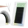 ANNAFRIS 3D Premade Fan W Shape Clover Eyelash Extensions 0.07 D Curl 8-15mm Mix Volume Self Fanning W Lash Extensions Makeup Supplies Professional Use(0.07 D, 8-15mm Mix)