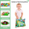 ALASOU 9 PCS Dinosaur Fantastic Creatures Toys with Playmat/Storage Bag|Baby Car Toys for 1 Year Old Boy|1st Birthday Gifts for Toddler Age 1-2|1 Year Old Boy Birthday Gift for Infant 12 18 Months