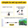 Retro Game Console Stick with Built in 30,000 Games, 4K HD Video Game Console Stick, Wireless Retro Game Console Retro Gaming Stick, Emulator Console Plug and Play Games for TV