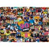 MasterPieces - 1000 Piece Jigsaw Puzzle, Nostalgic 90’s TV Shows Collage, Retro Entertainment Fun for Adults, Family, Kids, Non-Glare Finish, 19.25" x 26.75"