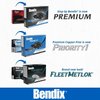 Bendix Premium Copper Free CFC1744 Ceramic Brake Pad (with Installation Hardware Rear)