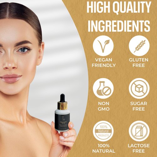 LUXUZ OLIGOPEPTIDE FACIAL SERUM FOR ACNE REMOVER OR GLASS SKIN (1,0) fl.oz