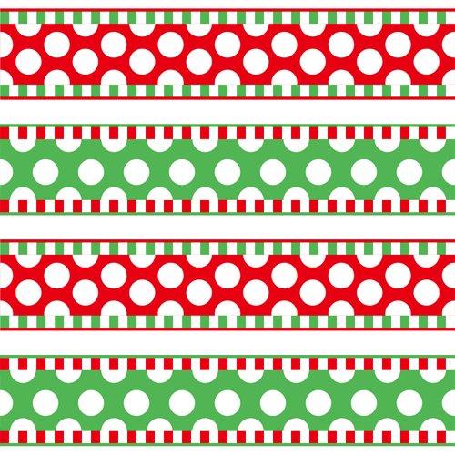 67ft Christmas Bulletin Board Borders Merry Christmas Confetti Bulletin Board Decorations Christmas Dots Border Holiday Xmas Border for School Classroom Office Party Wall Decor