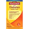 Nature Made Diabetes Health Pack, Pack of 1, 60 packets each pack, bundle with Textila Pill Organizer