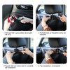 UDIKEFO Universal Car Vehicle Back Seat Headrest Mobile Phone Holder Hanger Holder Hook for Bag Purse Cloth Grocery (Red - 2 Pack)