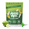 FocusFuel Energy Chews - Focus + Energy Gummies, 100mg Caffeine per 2 Gummies, Includes B12, Magnesium, Electrolytes, All-Natural Ingredients (Green Apple - 30 Chews, 3.17oz)