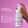 KERARGAN - Volumizing Conditioner with Biotin & Collagen - For Flat, Thin, Dull Hair - Hydrating, Strengthening - Sulfate-Free, GMO-Free, Mineral Oil-Free - 16.9 Fl oz