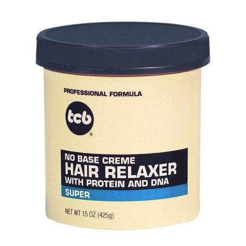 TCB Hair Relaxer No Base Creme Super 15 Oz,Pack of 6