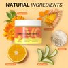 RIHAKO Turmeric Vitamin C Clay Mask -Turmeric Facial Mask - Clay Face Mask Skincare, Deep Cleansing Face Mask, Acne Face Mask for Dark Spots, Dull Skin, Refining Pores and Controlling Oil
