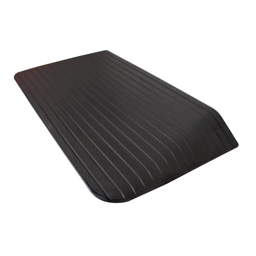 RK Safety RK-RTR06 Rise Solid Rubber Power Wheelchair Scooter Threshold Ramp (1 pcs, 35.5'' x 21'' x 3.5'')