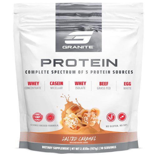 Granite Protein Powder | Whey Isolate &amp; Concentrate| Casein for Lean Muscle Building &amp; Workout Re...