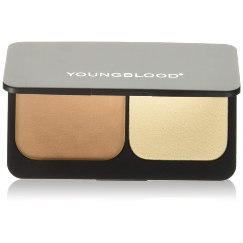 Pressed Mineral Foundation - Coffee by Youngblood for Women - 0.28 oz Foundation