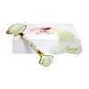Just Organic Jade Roller & Gua Sha Set Facial Beauty Tools, Face Roller Skin Massager for Face, Neck and Eye Treatment Ice Roller for Skin Care Routine & Puffiness Relief (Green)