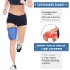 Yosoo Health Gear Thigh Compression Sleeve Hamstring Wrap, Thigh Support Brace with Anti-Slip Material for Quad, Groin, Inflammation, Swelling, Bruising, Strains Pain Relief