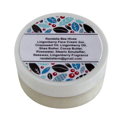 Lingonberry Face Cream, Randalia Bee Hives