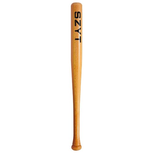 SZYT 25 inch Wood Baseball Bat Self-Defense Softball Bat Home Defense Lightweight Yellow