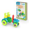 Engino STEAM Labs Learning About Vehicles Building Block & Construction Toy for Ages 3+