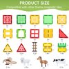 VANLINNY Magnetic Tiles Farm,Animal Magnet Toys for Toddlers-Kids Magnetic Building Blocks STEM Toys for Ages 3-8,Constrution Sets Educational Toys-Coolest Xmas Birthday Gifts for Boys and Girls