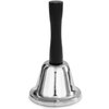 DMI Hand & Call Bell to Care for The Sick and Elderly/ Signal Dinner/ Call for Pets, Silver, 4.75"