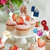 24 Pcs Popular Happy Birthday Era's Party Decorations Cupcake Toppers, Super Star Birthday Party Cake Decorations for Fans Celebration Party, Guitar Themed Party Supplies for Bachelorette Decorations