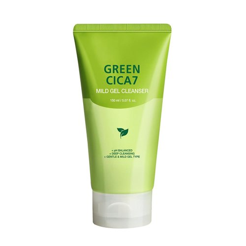 Green 7 Mild Gel Cleanser 150ml(5.07 oz), pH Balanced, Deep Cleansing Moisturizing Facial Foam Cleanser For The YEON