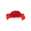 MIGHTY- Microfiber Ball- Medium- Crab – Made with Squeaker Balls and Minimal Stuffing. Strong & Tough. Interactive Play. Dog Toy Machine Washable & It Floats