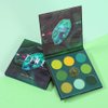docolor Eyeshadow Palette 9 Colors Green Eyeshadow Gemstone Shadow Palette Highly Pigmented Mattes Shimmers Naked Smokey Glitter Cream Colorful Powder Blendable Long Lasting Waterproof Makeup Palette