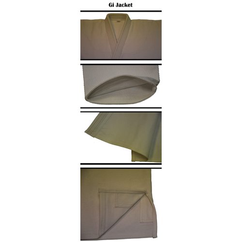 All-Around Classic brazilian jiu jitsu Gi with Free BJJ white belt (A3)