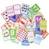 ZazzyKid Flash Cards for Toddlers - 52 Double Sides Cards for Numbers, Colors, Shapes & Weather - Learning & Education Toys for Preschool