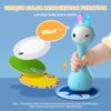 alilo Smart Bunny Baby Rattle Musical Light Up Toys, Infants Newborns Baby Toys 0-3-6-12-18-24 Months,1 Year Old Baby Gifts, 4 Music Modes and Color Recognition Function with 9 Color Card