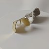Generic Hair Clip 2 Pcs - Metal Ponytail Holder Hair Clips for Long Hair, Hair Ties, Ponytail Hair Bands, Gold (2 Count)