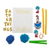 Dr. Seuss Father of All Things Tissue Paper Sign Craft Kit - Makes 12