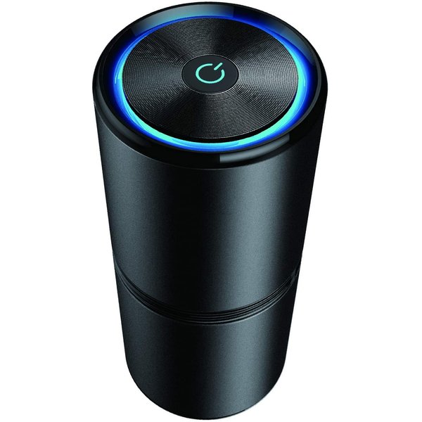 Lapurifier Car Air Purifier Ionizer, 12 Million Negative Ions, 27dB Quiet Portable Ionic Air Purifiers for Car Small Room Removes Dust Pet Odors Pollen (California Available)