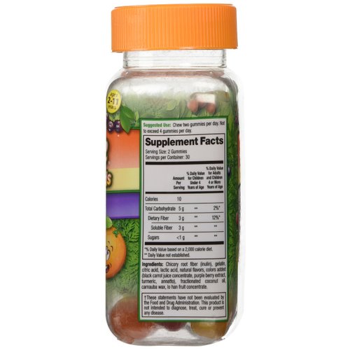 Fiber Advance Gummies For Kids Daily Fiber Supplement, 60 count